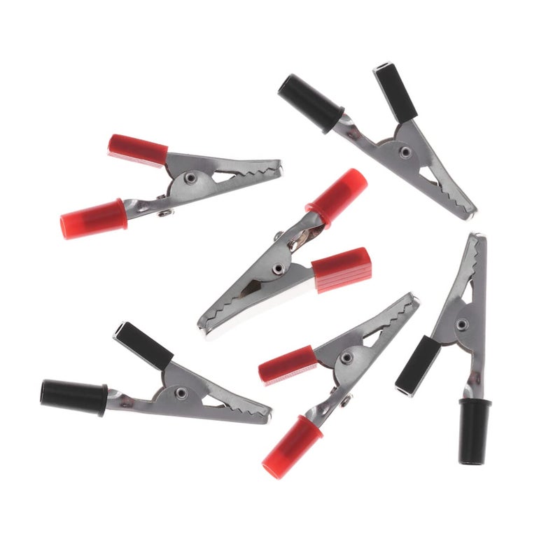 Mini Alligator Test Clips 20pcs Double Ended Spring Clamps For Crafts Electronics - Image 2