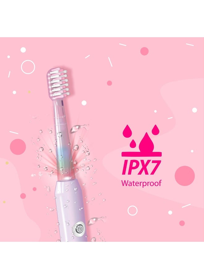 Dentoshine Sonic Plus Toothbrush Age 3+ -Pink - Image 3