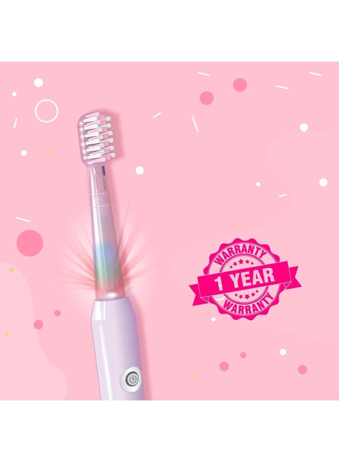 Dentoshine Sonic Plus Toothbrush Age 3+ -Pink - Image 5