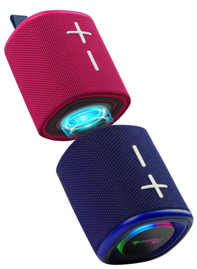 2 in 1 Magnetic Split Bluetooth Speaker, Color Blocking Waterproof Dual Splittable Portable Wireless Speaker 20W Loud Stereo Sound, Bluetooth V5.3, 24H Playtime, True Wireless Stereo for Home Outdoor
