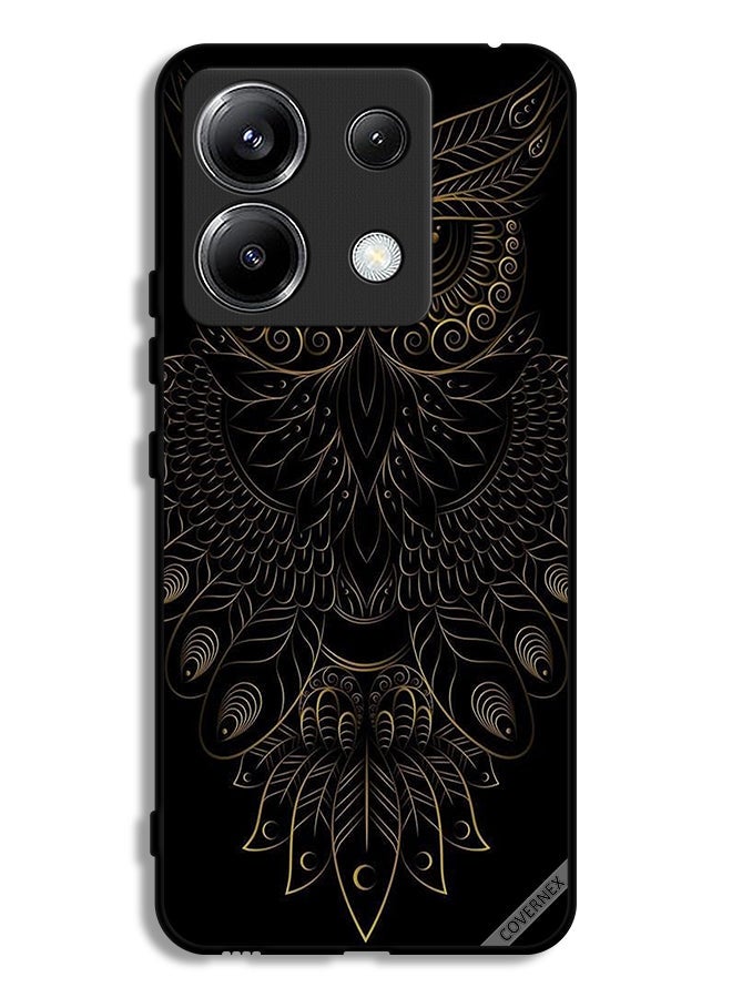 Covernex Xiaomi Redmi Note 13 Pro 5G Protective Case Cover Modern Floral Owl Art - Image 1