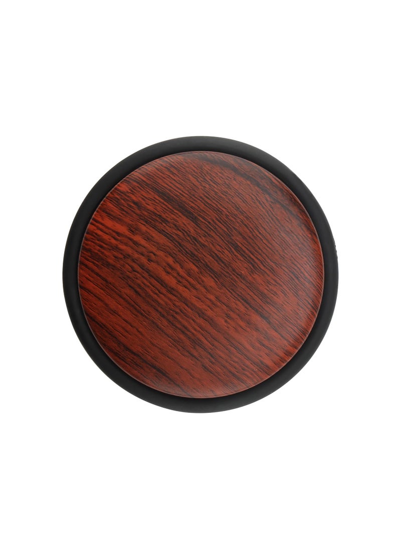 SYOSI 4PCS Heavy Duty Stainless Steel Door Stopper, No Drill Door Stop Anti-Slip Stainless Steel Door Wedge Heavy Duty Door Stopper Robust Door Wedge for Office, Home, Garage, Laundry Door, Brown Texture - Image 4