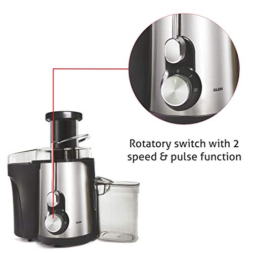 Glen Centrifugal Juicer Machine With Powerful Copper Motor 600 Watt (SA-4019) - Image 4