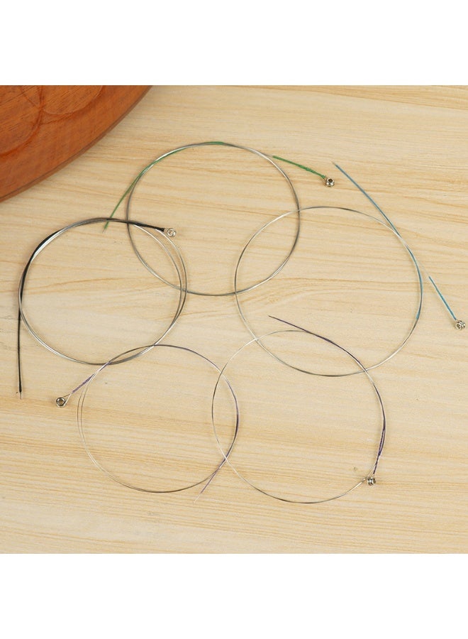 مجموعة أوتار الكمان العالمية - قلب فولاذي، جرح كوبرونيكل، مقياس متوسط، نهاية كرة فولاذية - مثالية للعزف على الكمان مقاس 4/4، 3/4، 1/2، 1/4، من المبتدئين إلى اللاعبين المتقدمين - Image 1