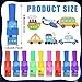 Oitnlaughter 36PCS Transportation LED Finger Lights Traffic Party Favors Glow in the Dark Light Up Finger Lights Traffic Car Themed Toys Bulk for Birthday Party Goodie Bag Stuffer Birthday Gifts Classroom Prize - Image 4