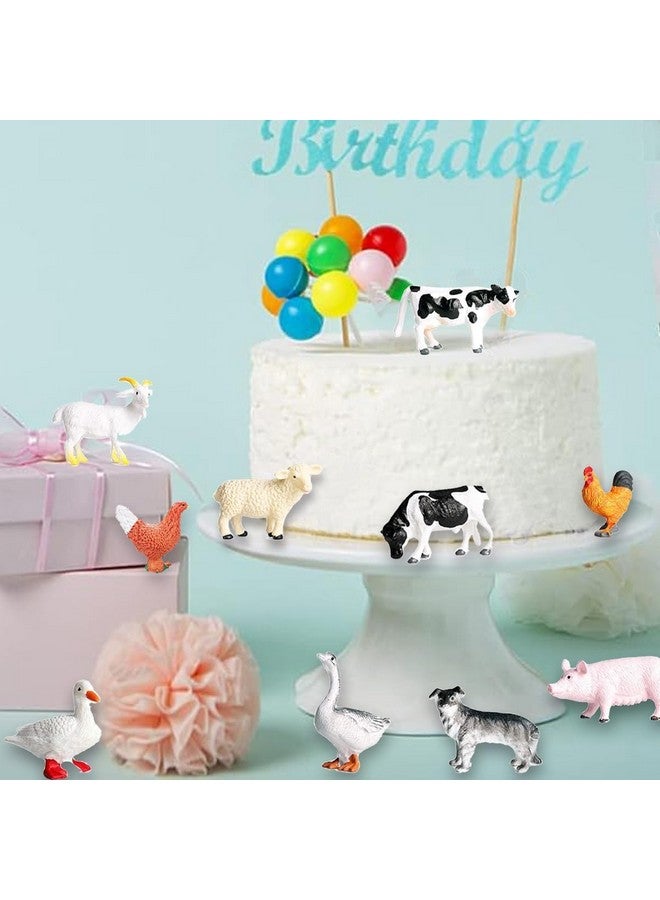 Amitasha 6 Domestic Animal Toys for Kids 2 Years Farm Animal Figurine Educational Play Set for Boys Girls Fun Learning Pre School Gift - Image 3