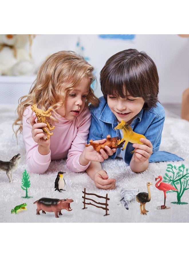 Amitasha 6 Domestic Animal Toys for Kids 2 Years Farm Animal Figurine Educational Play Set for Boys Girls Fun Learning Pre School Gift - Image 4