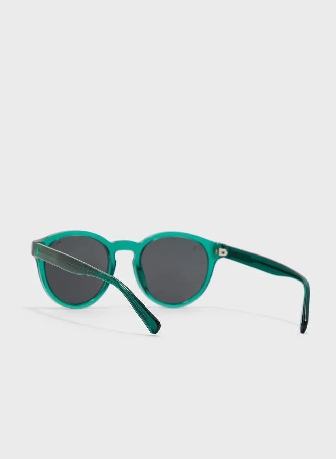 POLO RALPH LAUREN 0Ph4192 Round Sunglasses