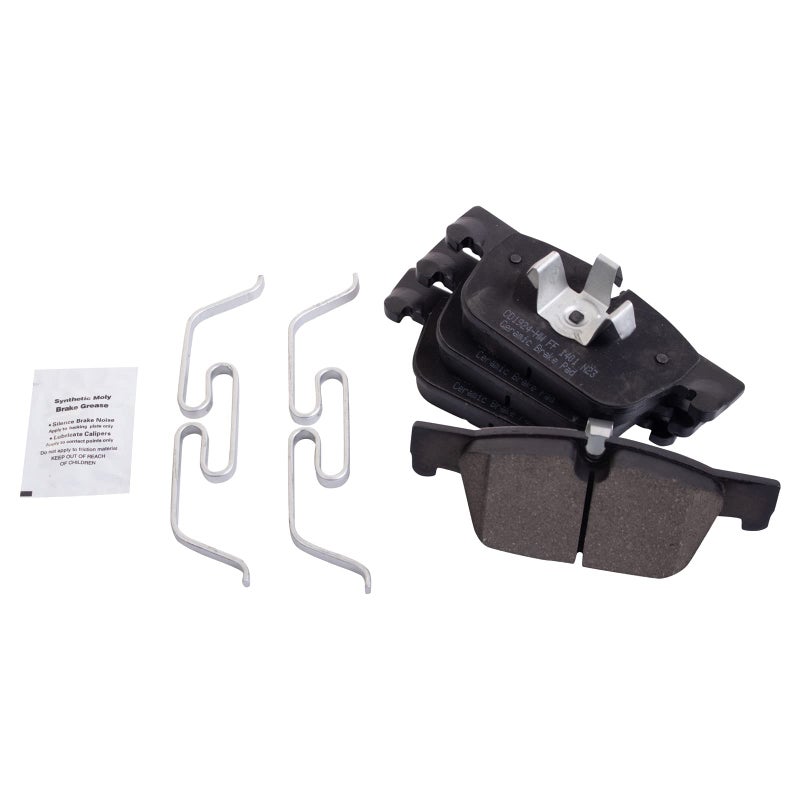 TRQ Front Brake Pads Ceramic Compatible with 20172022 Volvo S90 20182022 XC60 20182022 V90 20172022 V90 Cross Country 20192022 S60 20192022 V60 20202022 V60 Cross Country