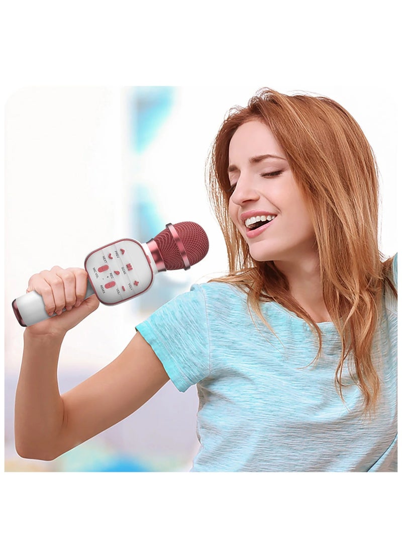 Toy Box - Wireless Microphone Bluetooth Speaker All-In-One Mobile Phone Karaoke Live Microphone Tw-S Couplet Four Kinds of Sound Effects Real-Time Ear Back Monitoring Gift - Image 1