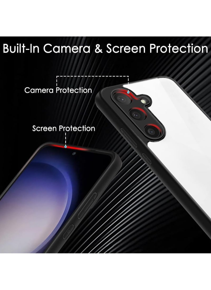 Generic Bumper Protective Case for Samsung Galaxy A14 Silicone TPU Bumper Ultra Durable Ultra-Safe Camera Optimum Solution Black  - Image 3