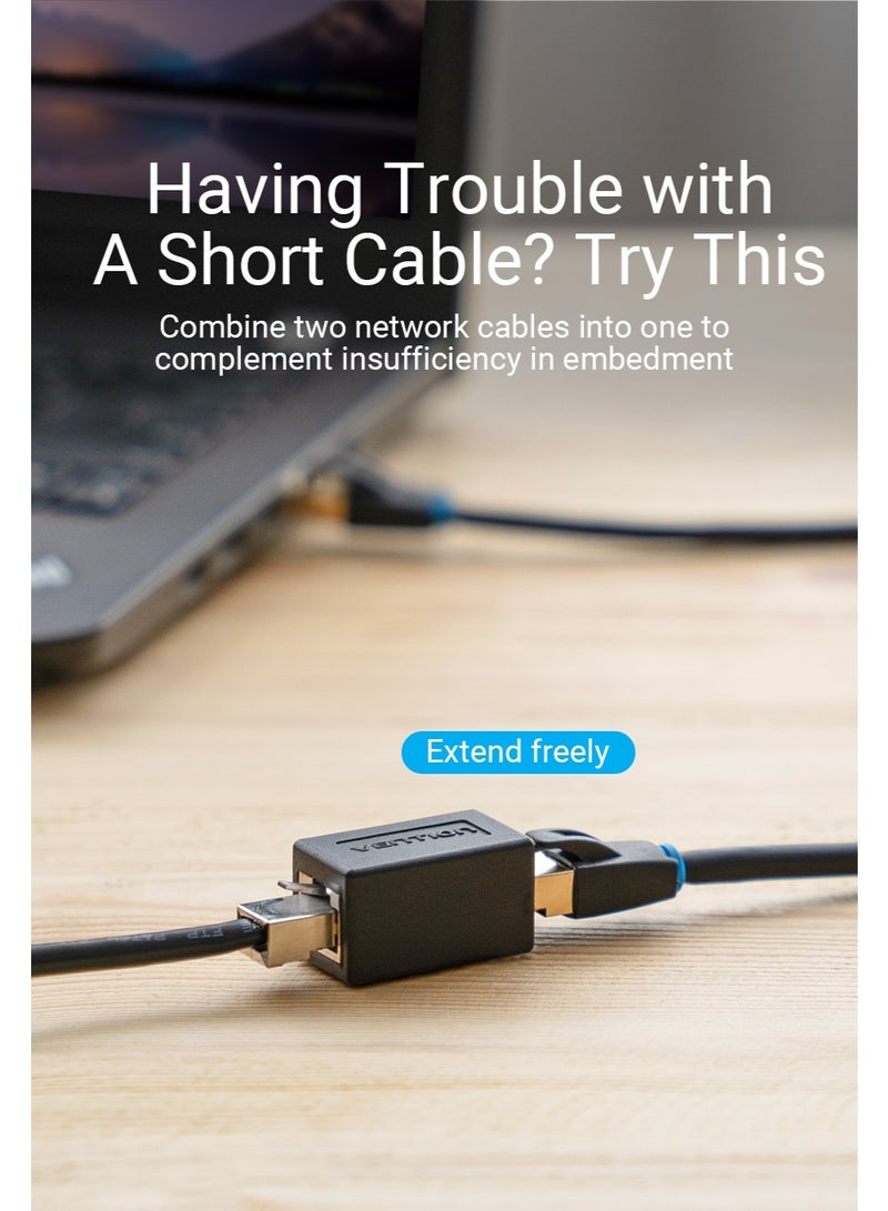 VENTION Cat.6 FTP Keystone Jack Coupler Black Model # IPVB0 - Image 4