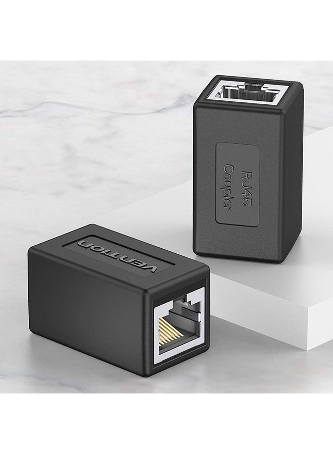 VENTION Cat.6 FTP Keystone Jack Coupler Black Model # IPVB0 - Image 3