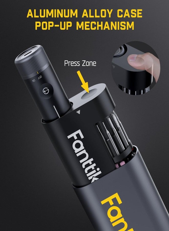 Fanttik F2 PRO Cordless Rotary Tool Kit Strong Magnetic Motor, Revostor Hub, 5 Variable Speed, 25000 RPM, 55 Accessories, for 3D Printed Sanding, Polishing, Drilling, Carving, Cutting DIY Craft - Image 4