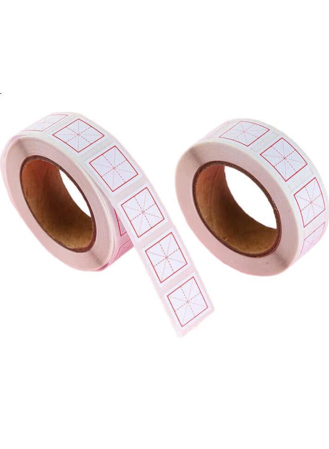 Bojiao Elementary School Student Correction Stickers, Error Correction Tape Paper, Grid Paper, Children'S Multifunctional Error Correction Stickers, Error Correction And Character Modification Stickers, Roll Of Grid Paper 500 Pieces - Image 3