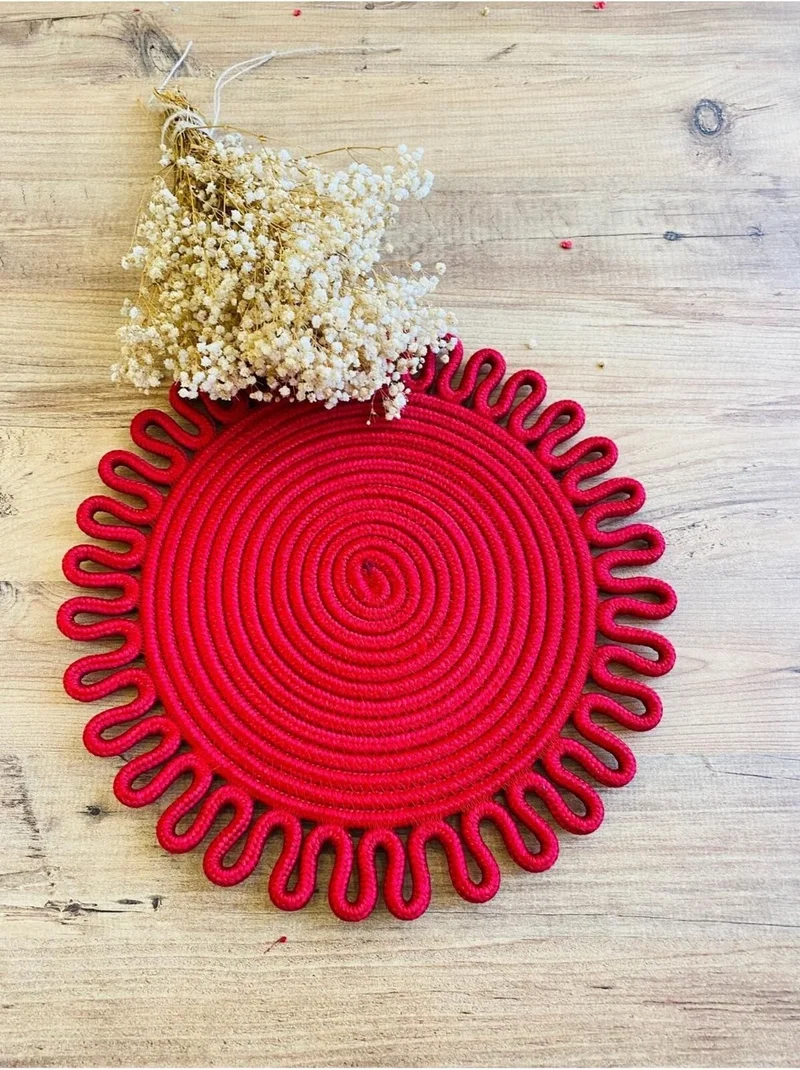 بدز ديري BDZ Leather Jute Wicker American Service Mat