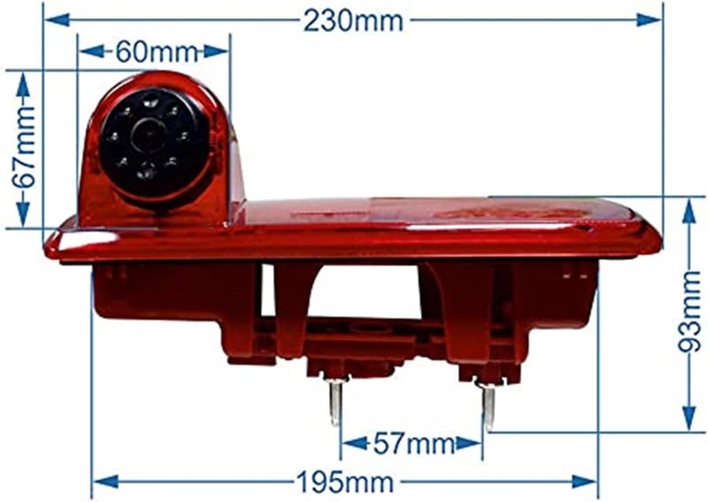 Vuzmode HD 720P Brake Light Parking Camera - Image 2