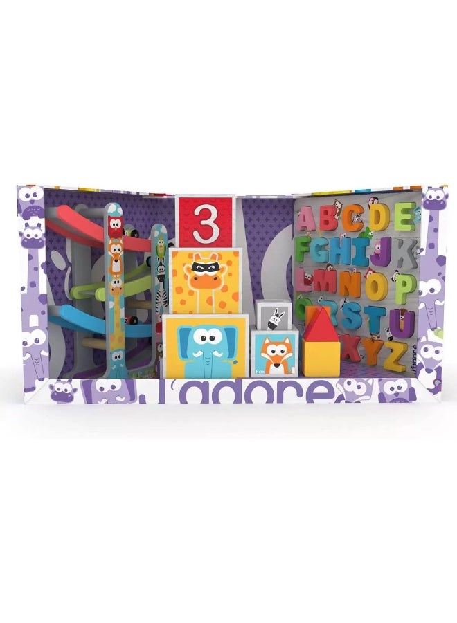 J'Adore ج'adore 4320234 أبكوس، لعبة سحب على شكل سلحفاة وساعة - Image 1