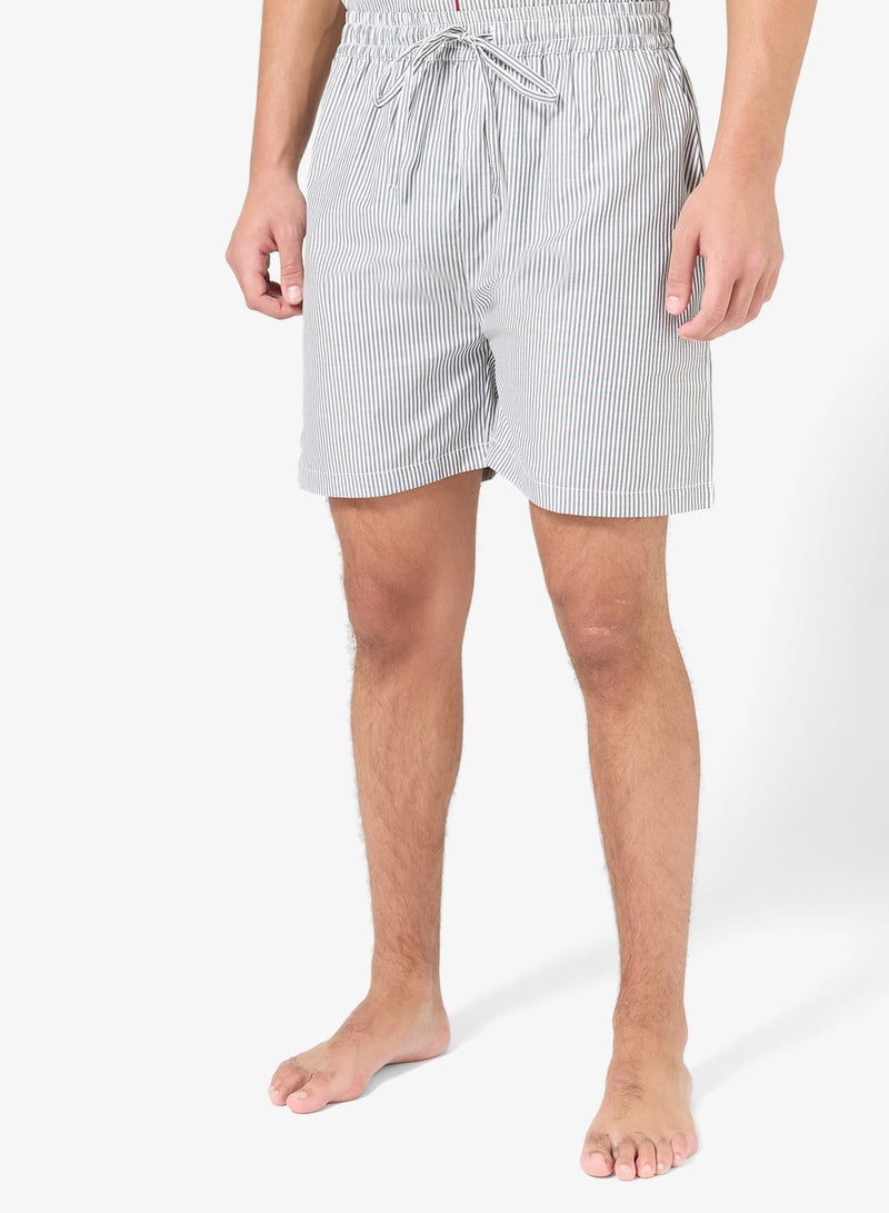 سفنتي فايف طقم بيجامة قميص وشورت - Image 4