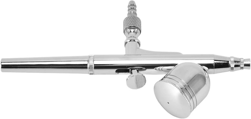 RiToEasysports Airbrush Kit Stainless Steel Dual Spray Pen for Temporary Tattoos and Cake Art - Image 2