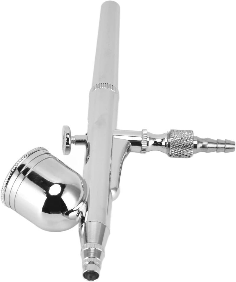 RiToEasysports Airbrush Kit Stainless Steel Dual Spray Pen for Temporary Tattoos and Cake Art - Image 4