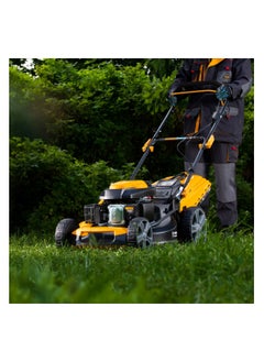 denzeL Denzel Drive 7 Levels Grass Catcher 60 L Gasoline Lawn Mower GLD-520SP, 196 CC, Width 52 cm, for Villas, Garden, Parks  - Image 2