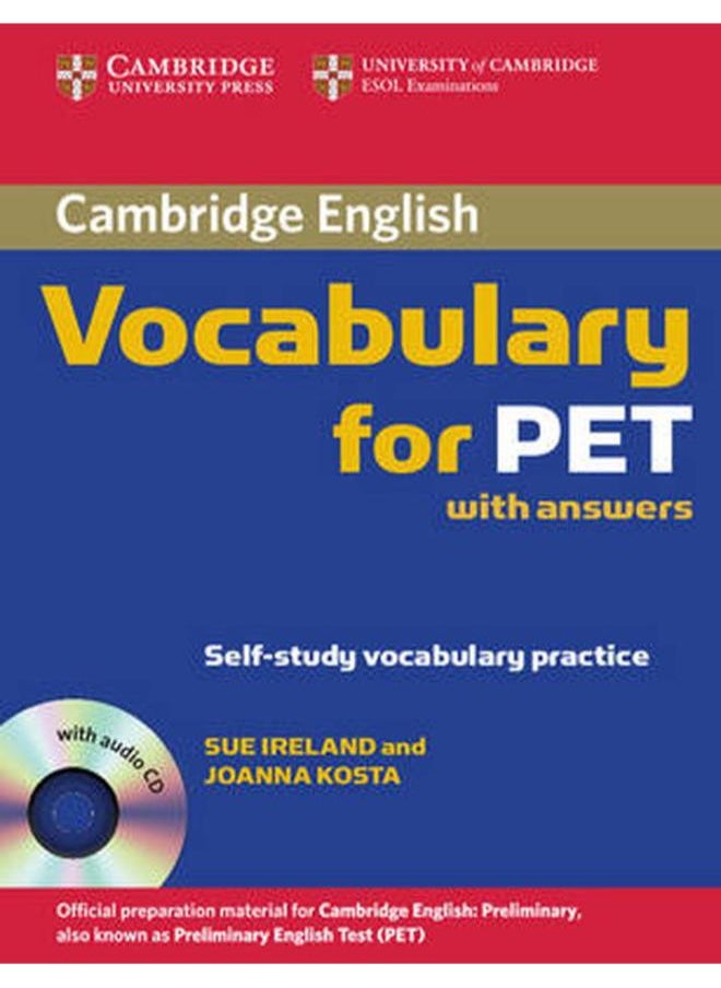 null - Cambridge Vocabulary for PET with Answers and Audio CD (Cambridge Books for Cambridge Exams) - Image 1