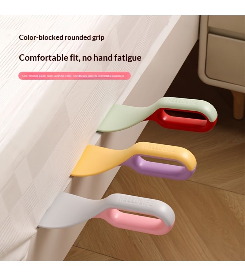 1pc 3 In 1 Mattress Organizer And Fixer Home Easy Lifting Device Sheet Gap Filler Green - Image 3