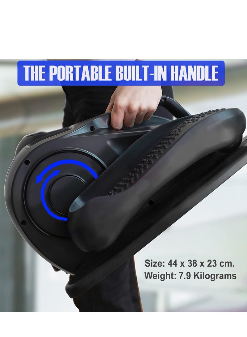 Sky Land Mini Electric Elliptical Stepper Machine | Under Desk Pedal Bike Exerciser With Monitor For Home, Office, Gym  - Image 4