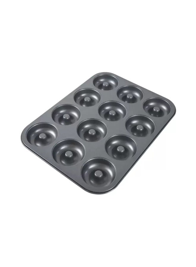 Home Maker Non Stick Mini Donut Pan- 12 Cups - Image 2