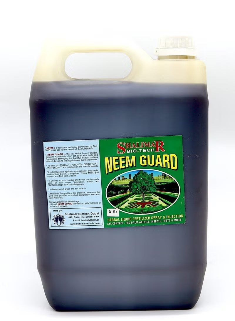 Shalimar Neem Guard Herbal Protection Neem oil 5Ltr