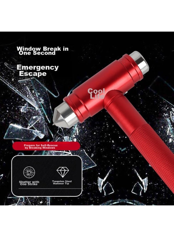 Coollap Kulaipu Fire Safety Hammer, Window Breaker, Emergency Rescue Multi-functional Escape Hammer, Car-mounted Life-saving Hammer With Bracket, Klp-84 - Image 5