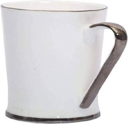 LVOOK Bone China Fine Tableware Impression Series Terracotta Matte Tea Cup Set for Home Office Hotel Pack of 12 White 170 - Image 3