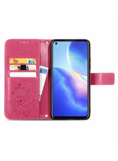 erorex Case For Blackview A90 Four-leaf Clasp Embossed Buckle Mobile Phone Protection Leather Case with Lanyard & Card Slot & Wallet & Bracket Function  - Image 3