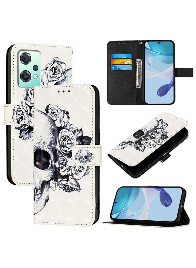 S-TOP Case For OnePlus Nord 2 Lite / Nord CE 2 Lite 5G 3D Painting Horizontal Flip Leather Phone Case - Image 1
