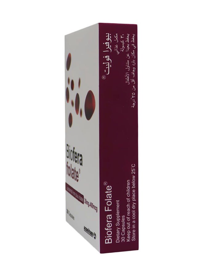 Biofera Folate Capsules 30's - Image 4