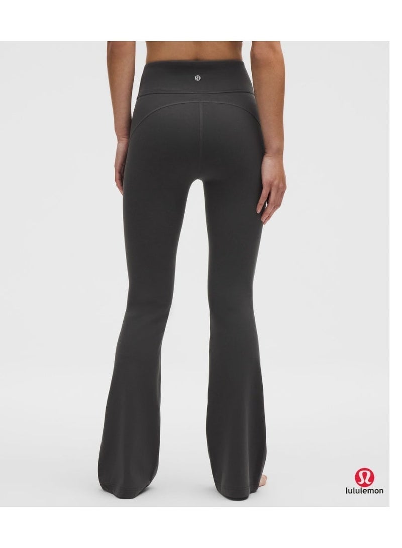 lululemon Groove Women's High-Waisted Flare & Straight Leg Yoga Pants, Ultra-Soft Naked Feel Fabric, Tummy Control & Butt Lifting, Non-See-Through, for Yoga, Workout & Casual Wear - Image 1