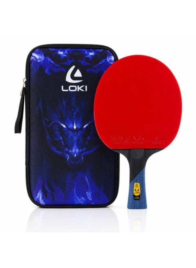 Lokay Loki Carbon Table Tennis Racket (5 Star Class) – Professional Racket – High Speed ​​and Precise Control - Image 1