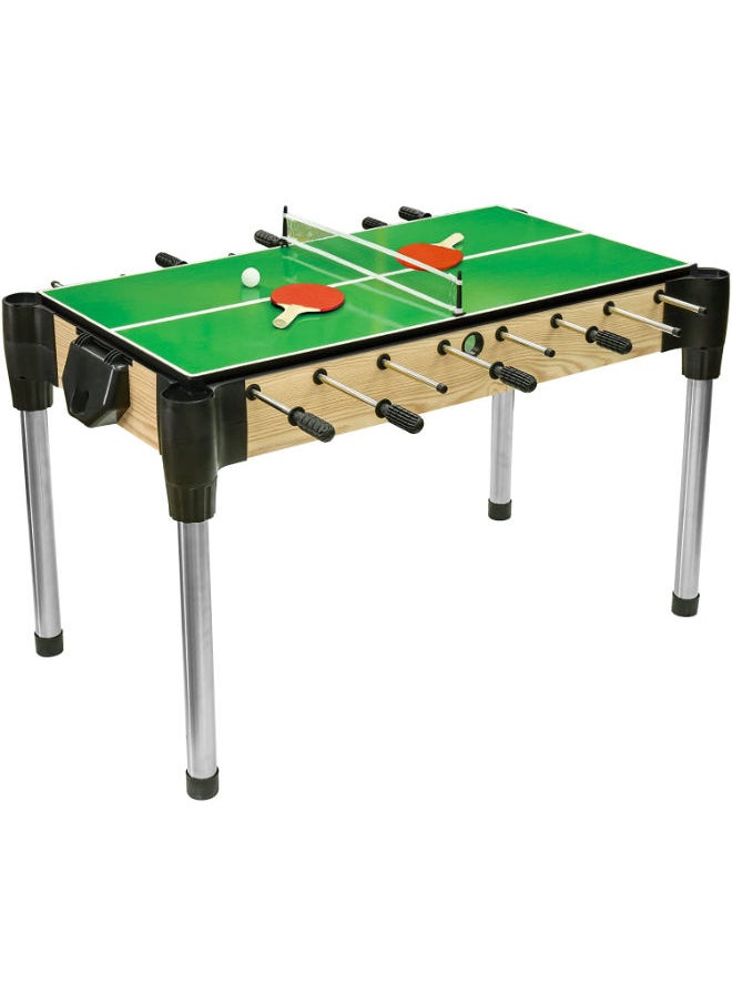 Merchant Ambassador - 3-in-1 Games Table (Football, Slide Hockey With Hover Puck, Ping Pong and Basketball) - Image 1