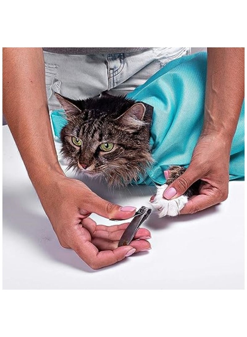 general Cat Bag Beauty Pet Strap, Travel Handbag Adjustable Multifunctional Breathable Restraint Bag Beauty Nail Trimming - Image 4