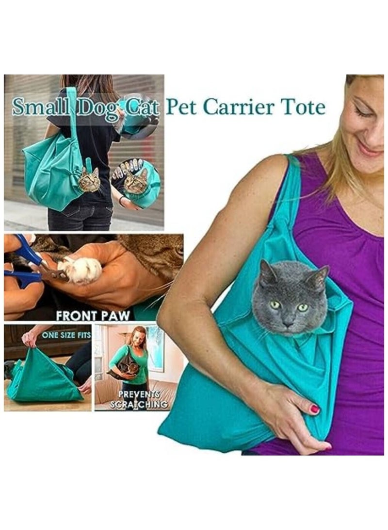 general Cat Bag Beauty Pet Strap, Travel Handbag Adjustable Multifunctional Breathable Restraint Bag Beauty Nail Trimming - Image 2