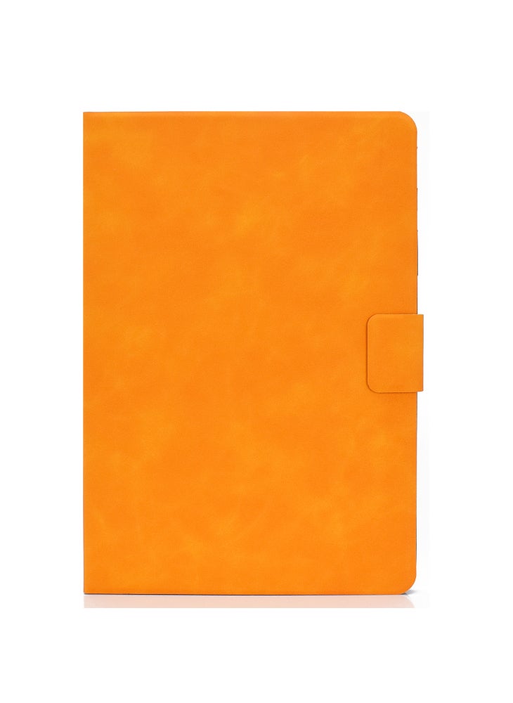 For Lenovo Tab M9 TB-310FU PU Leather Tablet Case A7 Cowhide Texture Protective Cover with Card Holder - Khaki - Image 2