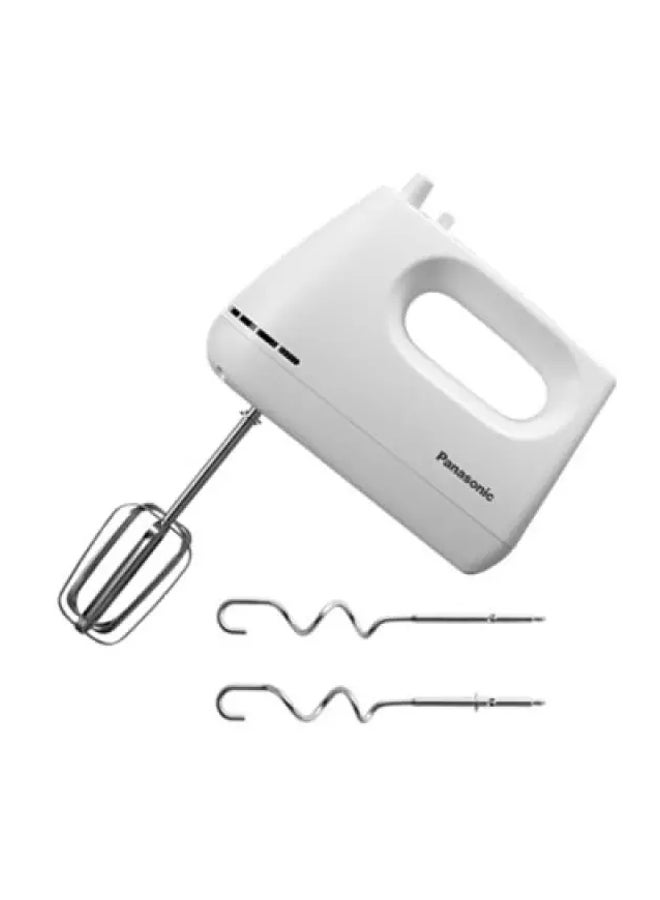 Panasonic Plastic Electric Hand Mixer With Whisk 175 W MK-GH3 White - Image 2