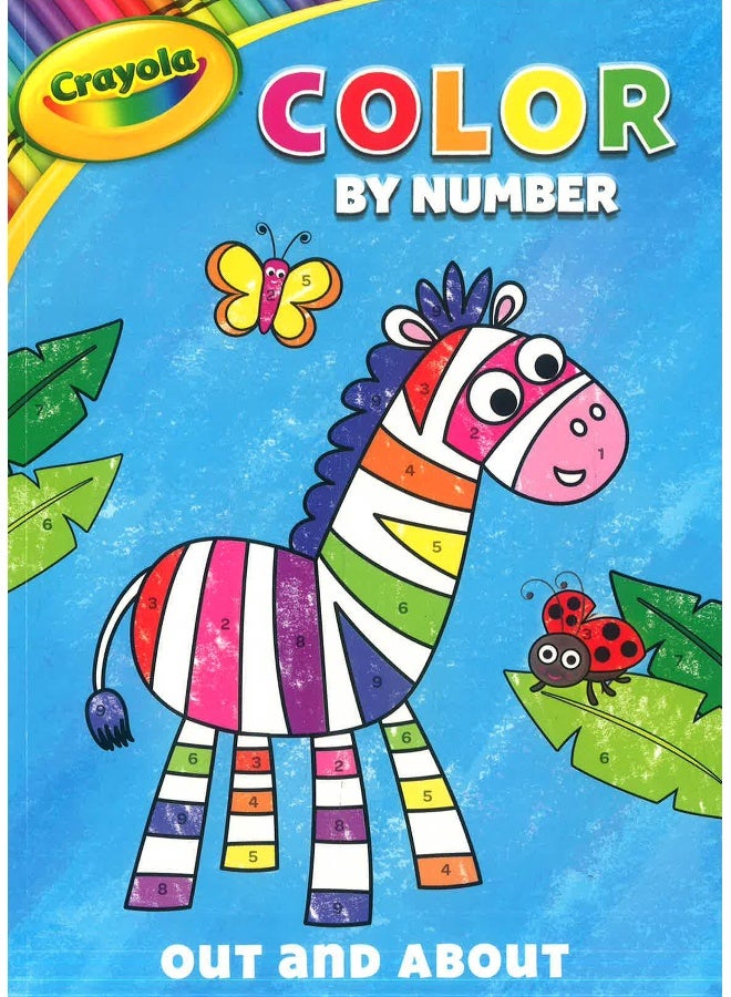 Crayola Out And About Color By Number  - Image 1
