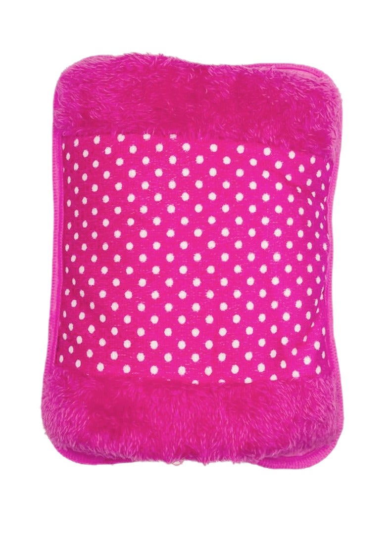 برايم بي جافاودان حقيبة ماء ساخن كهربائية قابلة لإعادة الشحن مع غطاء من الصوف لتخفيف آلام التشنجات والرقبة والكتفين وحقيبة العلاج الساخن وتدفئة اليدين والقدمين - Image 5