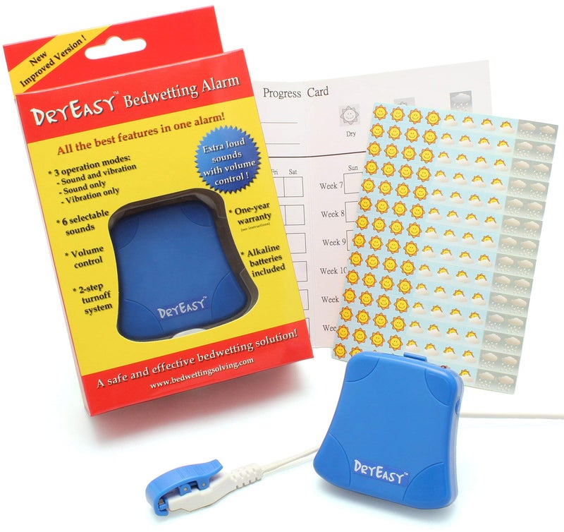DRYEASY Bedwetting Alarm with Volume Control, 6 Selectable Sounds and Vibration - Image 1