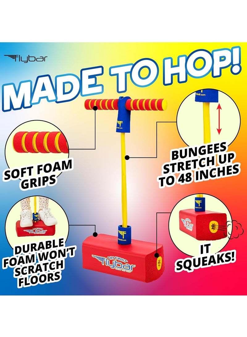 فلاي بار أداة زيادة طول الأطفال، لعبة تدريب ارتدادية، مفيدة لممارسة تمارين زيادة الطول - Image 2