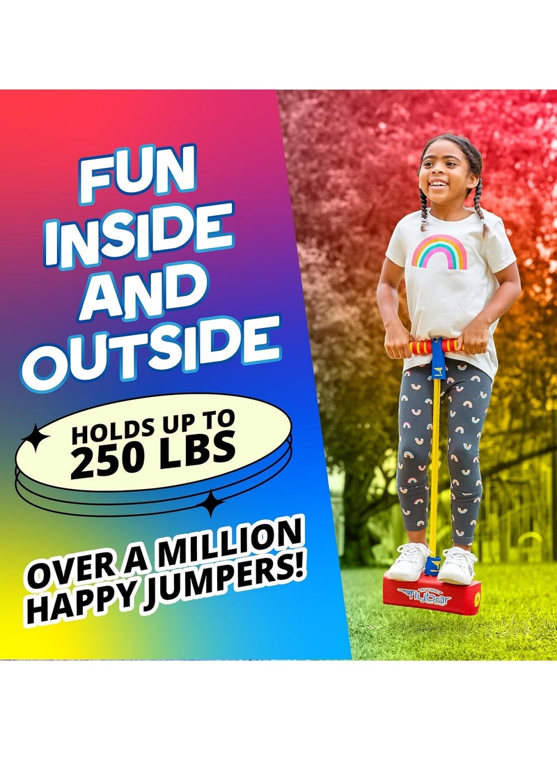 فلاي بار أداة زيادة طول الأطفال، لعبة تدريب ارتدادية، مفيدة لممارسة تمارين زيادة الطول - Image 4