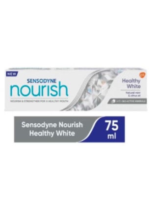 Sensodyne Norse Healthy Whitening Toothpaste with Natural Mint and Lemon Oil 75 ml