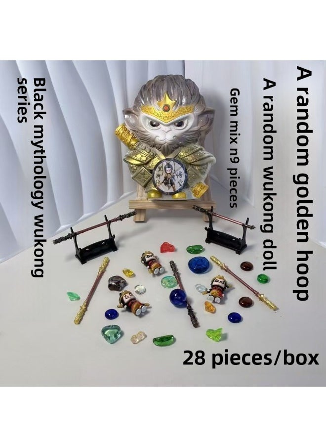 Pinuo Archaeological Excavation Blind Box Dinosaur Fossil Archaeological Excavation Archaeological Excavation Handmade Educational Stall Diy-Color:Large Amber Specimen (  - Image 5